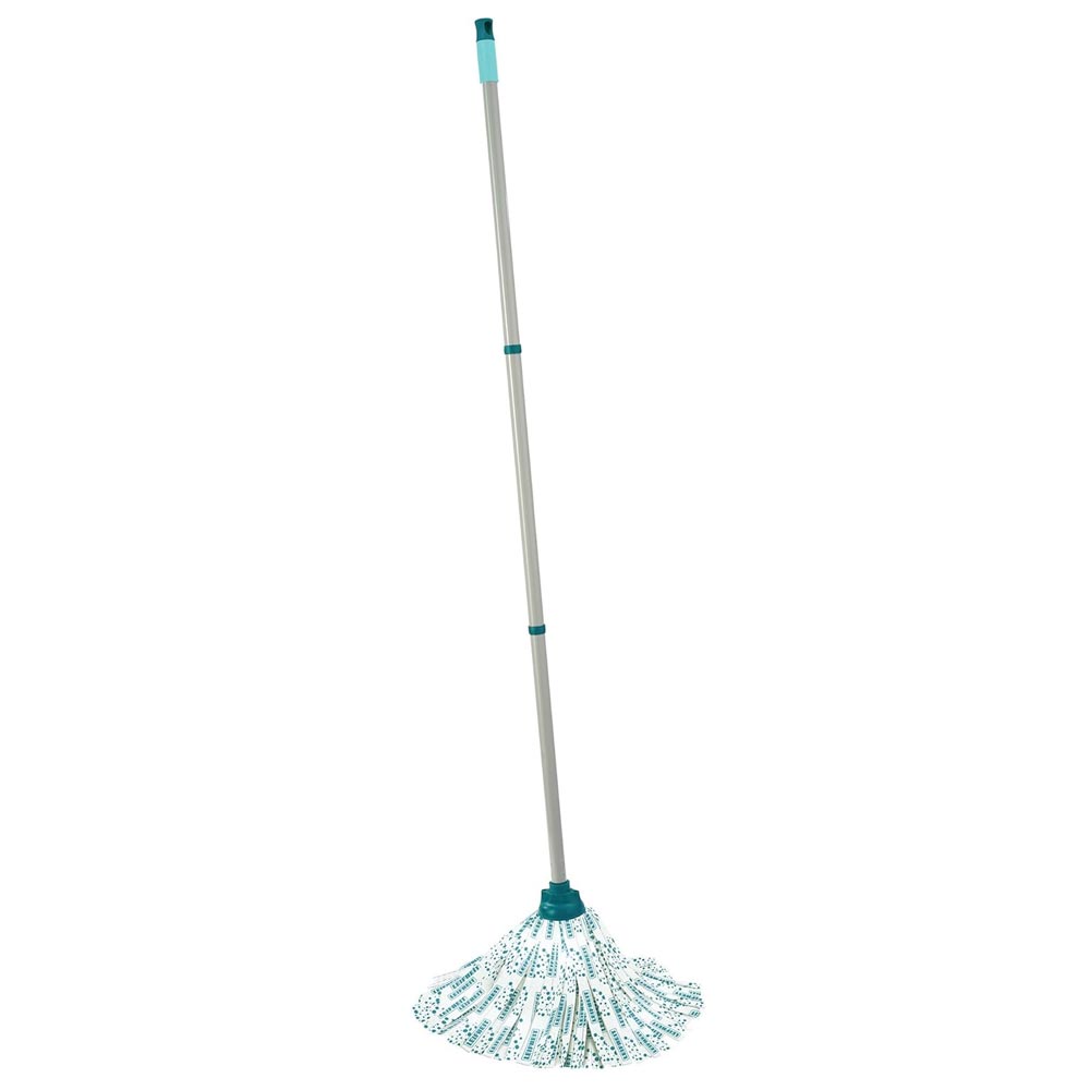 Leifheit Classic Mop Set Mocio Lavapavimenti con Secchio 12 Lt