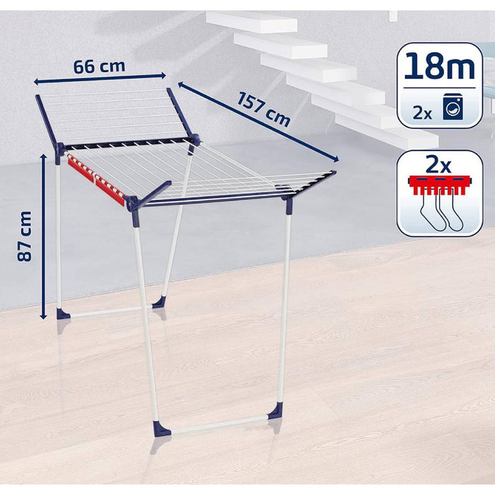 Stendibiancheria Pegasus 180 Solid Leifheit Esterno Interno