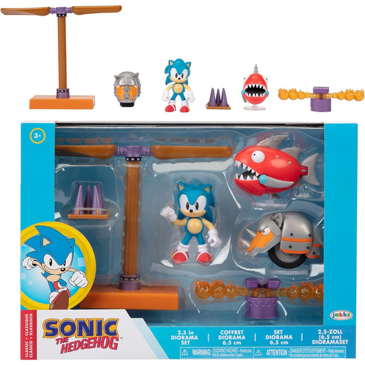 Sonic The Hedgehog Playset Action Figure Fedele Riproduzione Giocattoli Idea Regalo