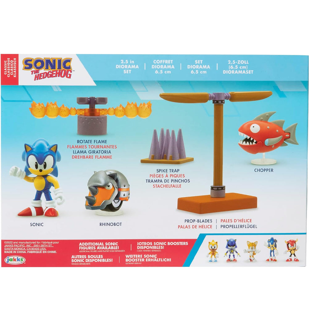 Sonic The Hedgehog Playset Action Figure Fedele Riproduzione Giocattoli Idea Regalo