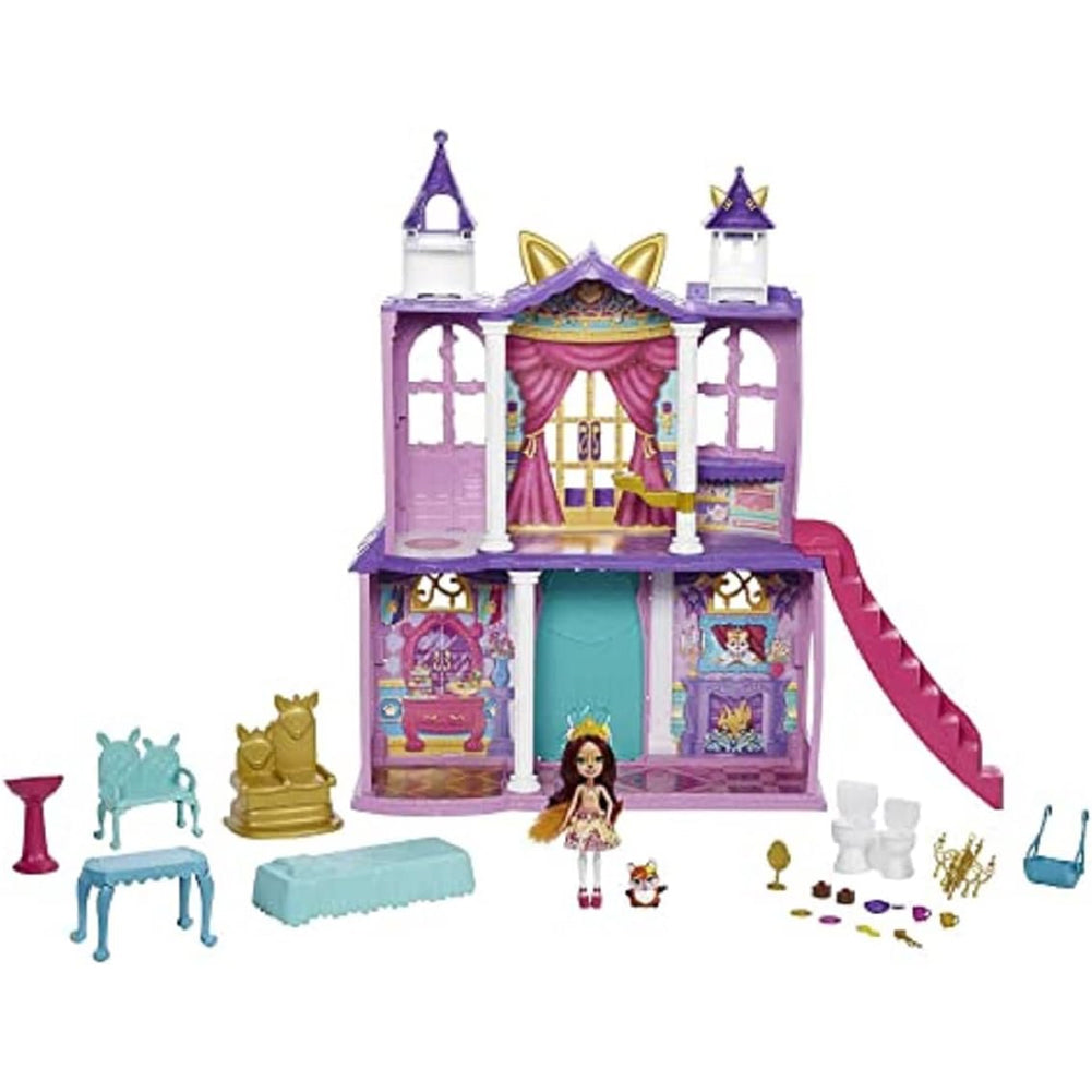 Enchantimals Royals Playset Castello del Ballo Reale 66 cm con Bambola Felicity