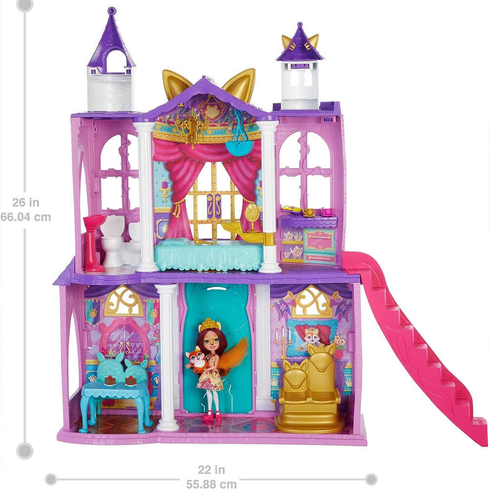 Enchantimals Royals Playset Castello del Ballo Reale 66 cm con Bambola Felicity