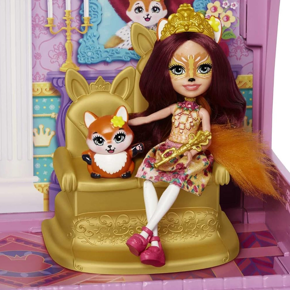 Enchantimals Royals Playset Castello del Ballo Reale 66 cm con Bambola Felicity