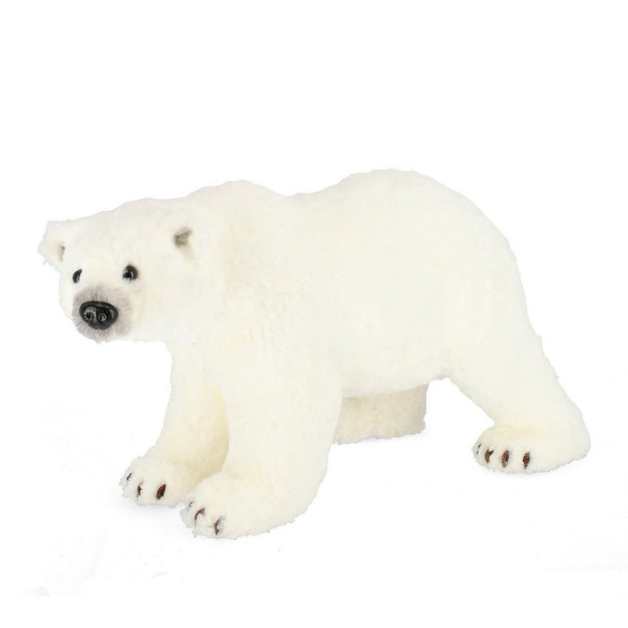 Orso di Natale Bianco Bobby Decorazione Natalizia 28 cm