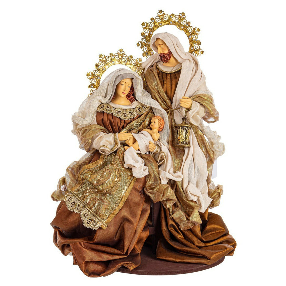 Natività per Presepe Statuetta in Tessuto 53 cm Gesu Madonna Giuseppe