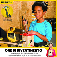 Stanley Jr. Tall Birdhouse Kit Costruzione Casetta Uccelli in Legno Mangiatoia