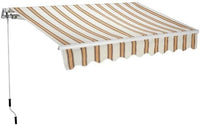 T1372011/C - Tenda da sole a barra quadra 200x250 cm riga beige