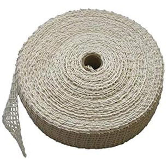 RETE ALIMENTARE ELASTICA PER CARNE E INSACCATTI COTONE E LATTICE QUADRI 10 Ø7cm L:50m 4F 018110