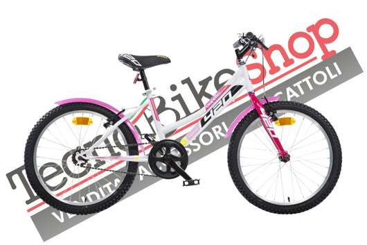 Bicicletta Bambina Aurelia MTB 420 Sport Dino Bikes - 20 pollici 1 Velocità colore Bianco