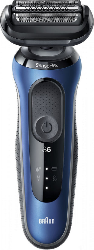 Braun series 6 61-b1200s rasoio trimmer nero, blu - 61 B1200S