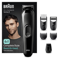 Braun series 3 mgk3410 kit per lo styling