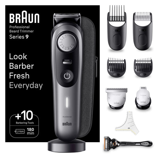 Braun beardtrimmer bt9420 regolabarba uomo