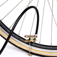 Pompa ad Aria per Bicicletta Dunlop Max 6 Bar Valvola Schader, Presta e Dunlop