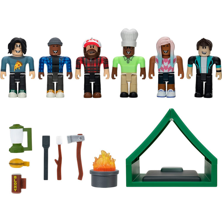 Roblox Benvenuti a Bloxburg Set Camping Crew Personalizzabile Gioco Idea Regalo