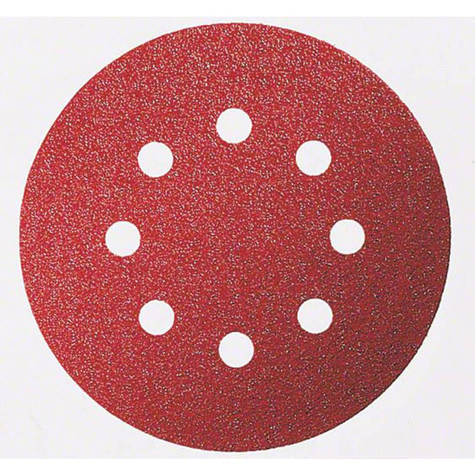 DISCO ABRASIVO E28 CON VELCRO D125 GRANA 40 CONF. 50 PEZZI