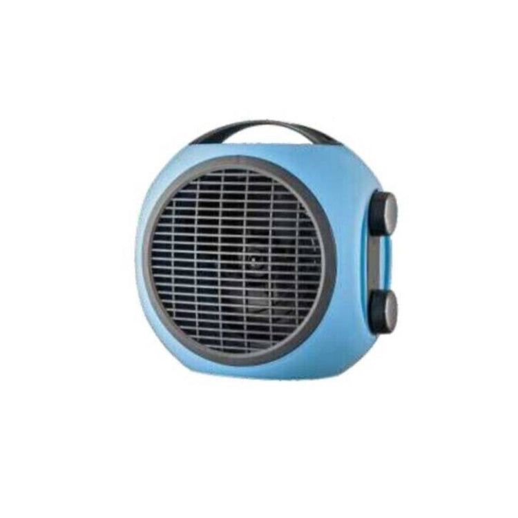 Stufa Elettrica da Bagno Ventilata Colorata Compatta 2000 W Colore: Azzurro