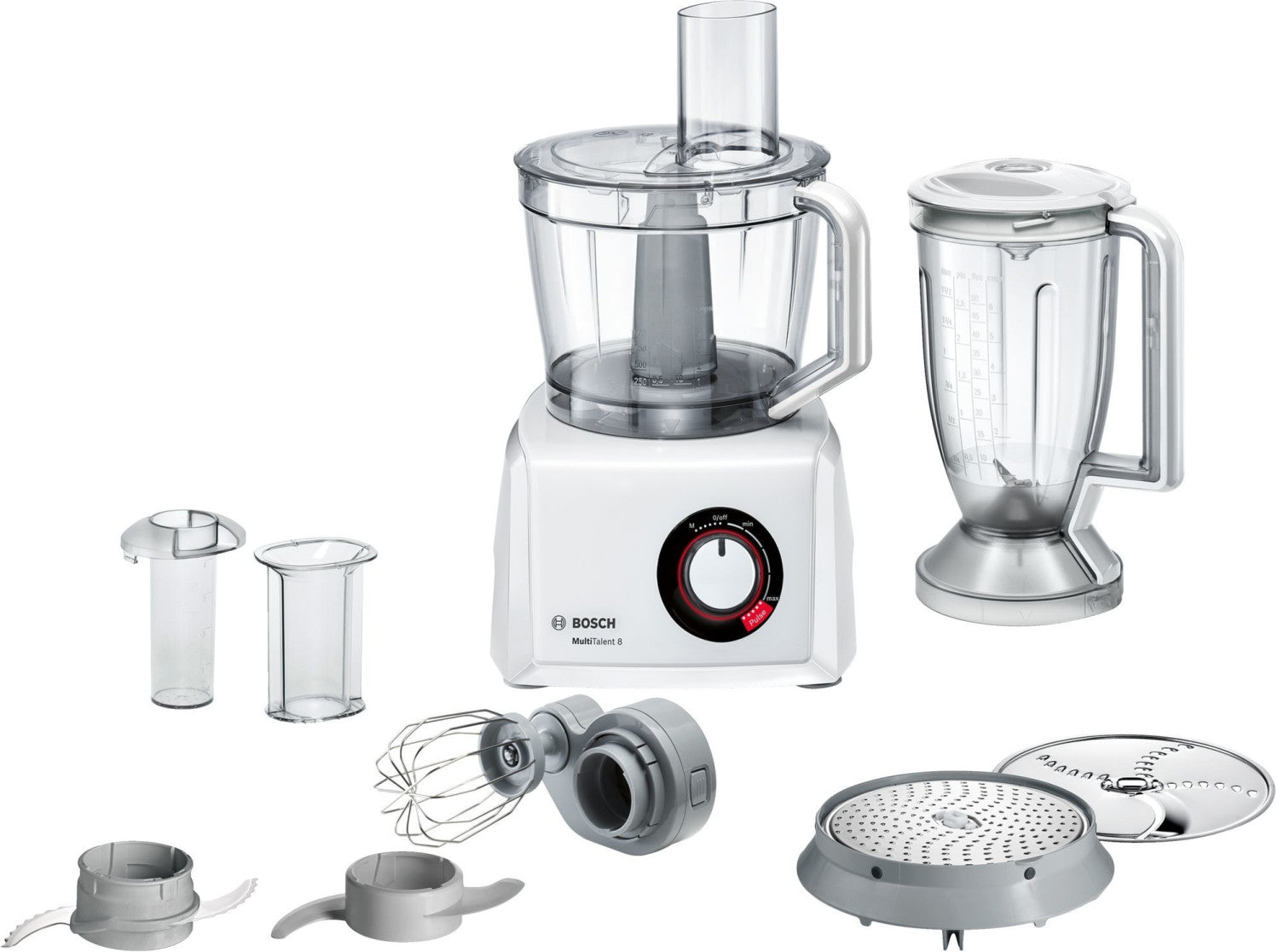 Bosch mc812w501 food processor multitalent 8 1000 w bianco