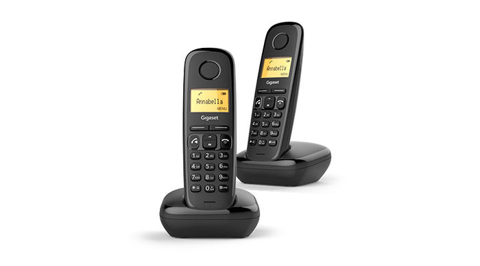 Gigaset wireless  phone a270 duo black (l36852-h2812-d201) - 4250366850795