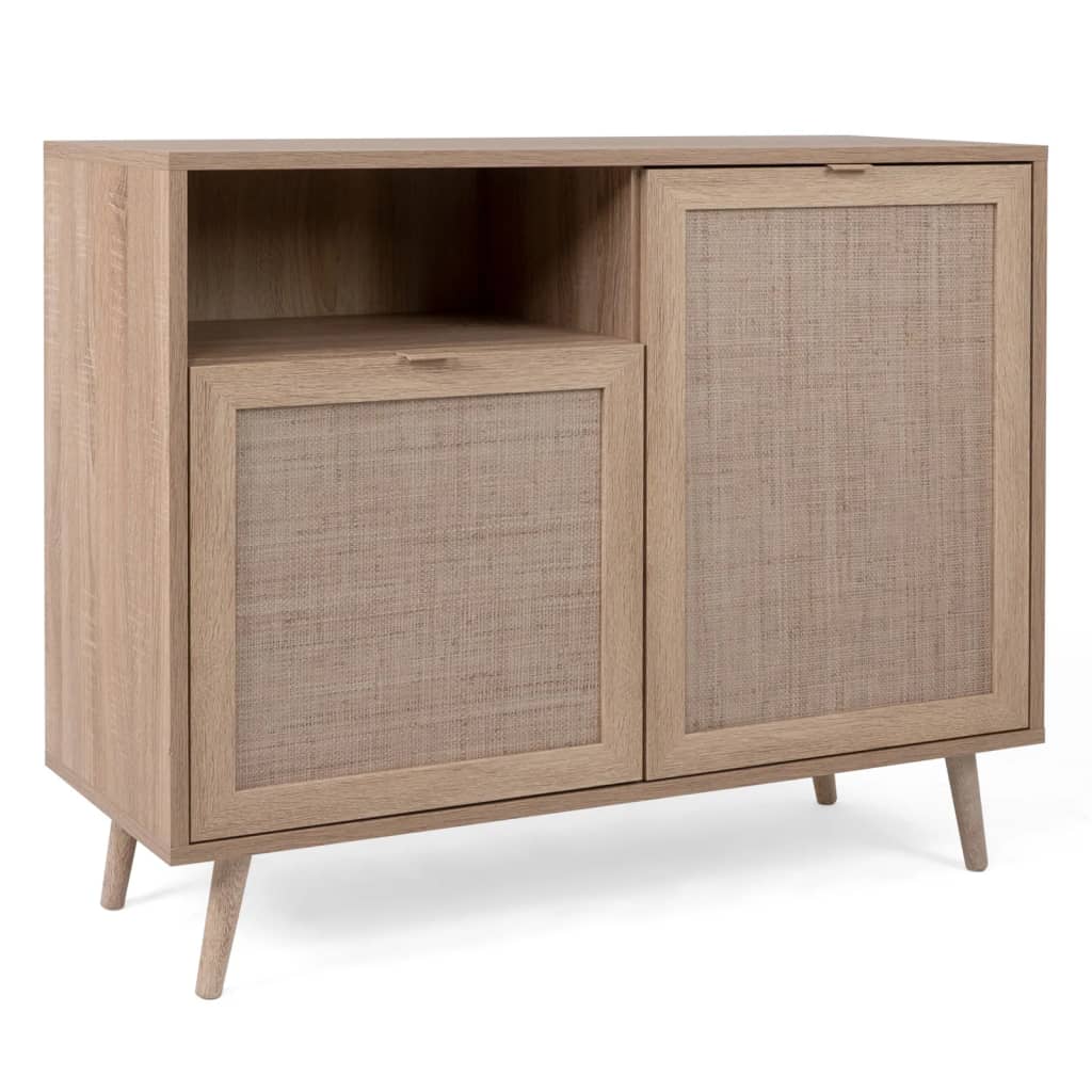 Finori Credenza Bali 01A Rovere Sonoma e Stampa Canna 441173