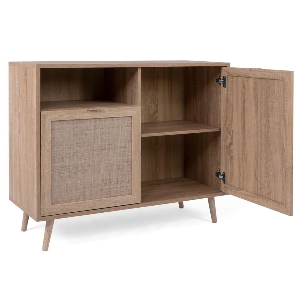 Finori Credenza Bali 01A Rovere Sonoma e Stampa Canna 441173