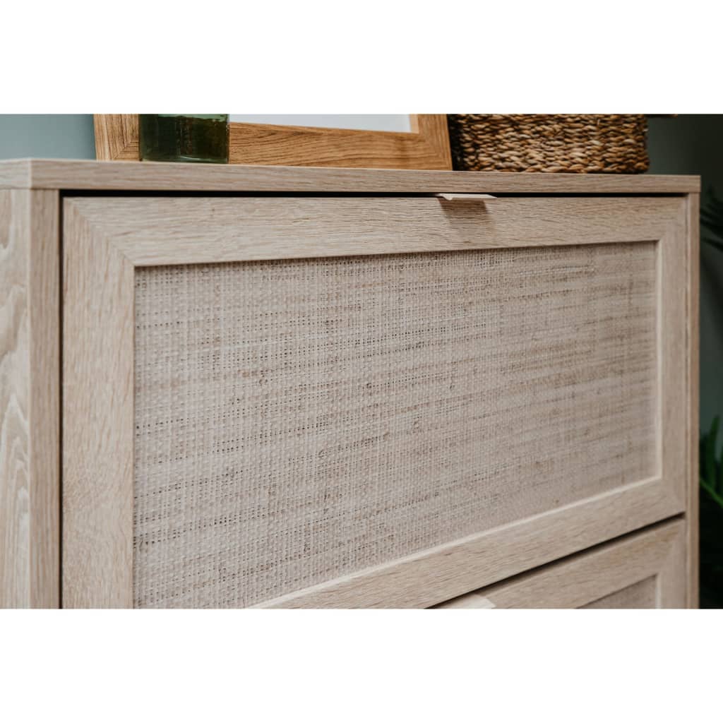 Finori Credenza Bali 01A Rovere Sonoma e Stampa Canna 441173