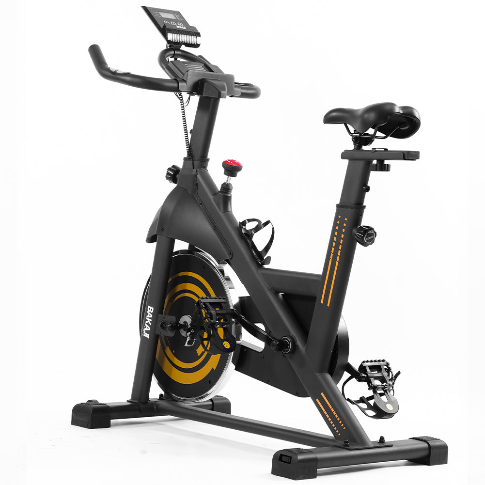 Cyclette Spinning Bike Bici Allenamento Fitness Cardio con Display LCD Bluetooth