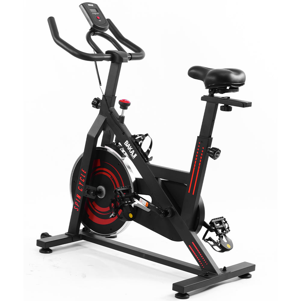 Cyclette Spinning Bike Bici Allenamento Fitness Cardio Palestra Display LCD