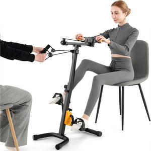 Pedaliera Allenamento Braccia Gambe Cyclette Bike Fitness Riabilitazione Anziani