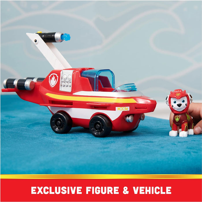 Paw Patrol Aqua Pups Marshall-Veicolo per Delfini Action Figure Idea Regalo