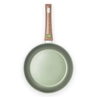 Just Vegan Padella ECO con Manico Rimovibile 24 cm in Alluminio Verde 443977