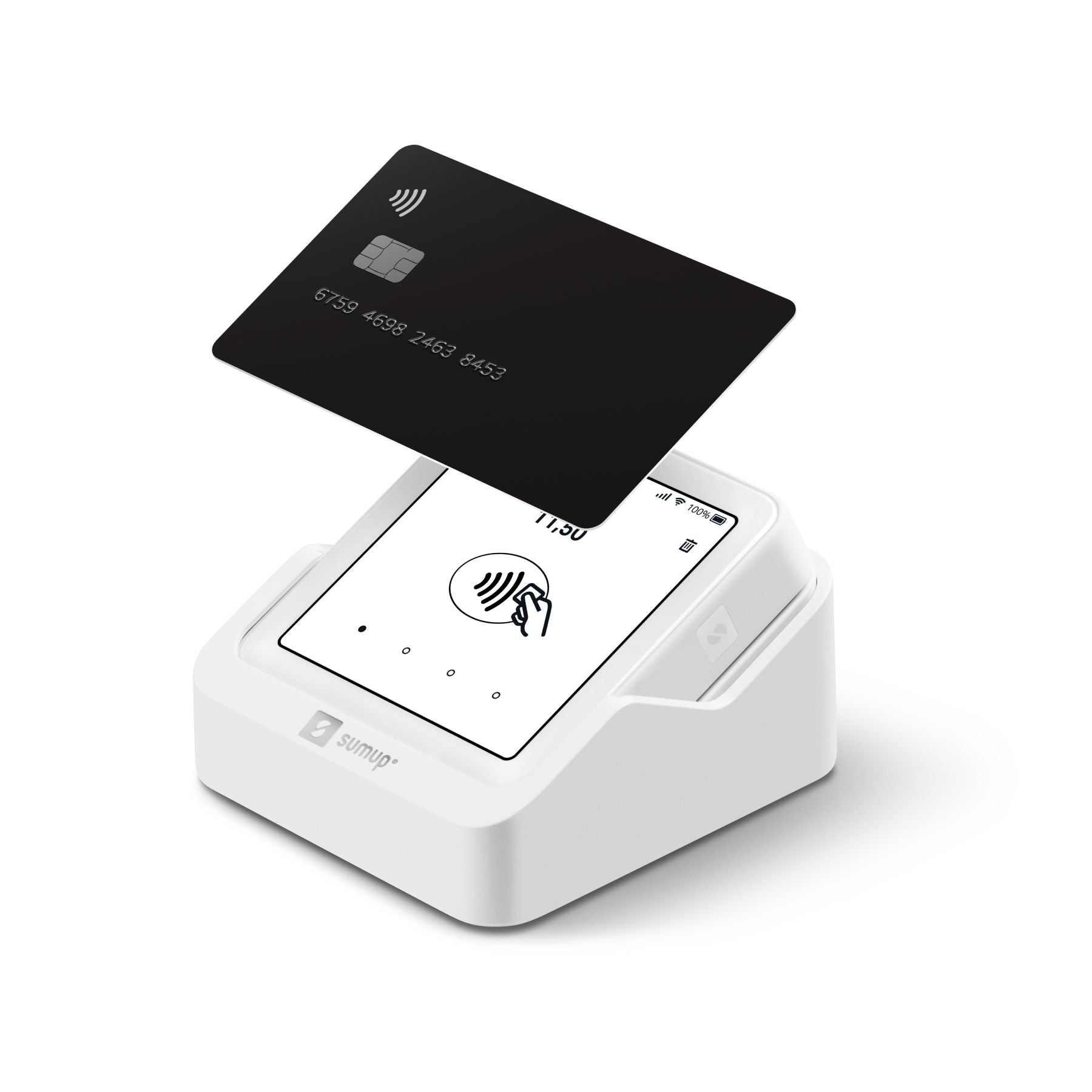 Sumup solo lettore di card readers interno/esterno wi-fi + 3g bianco - SUMUP SOLO