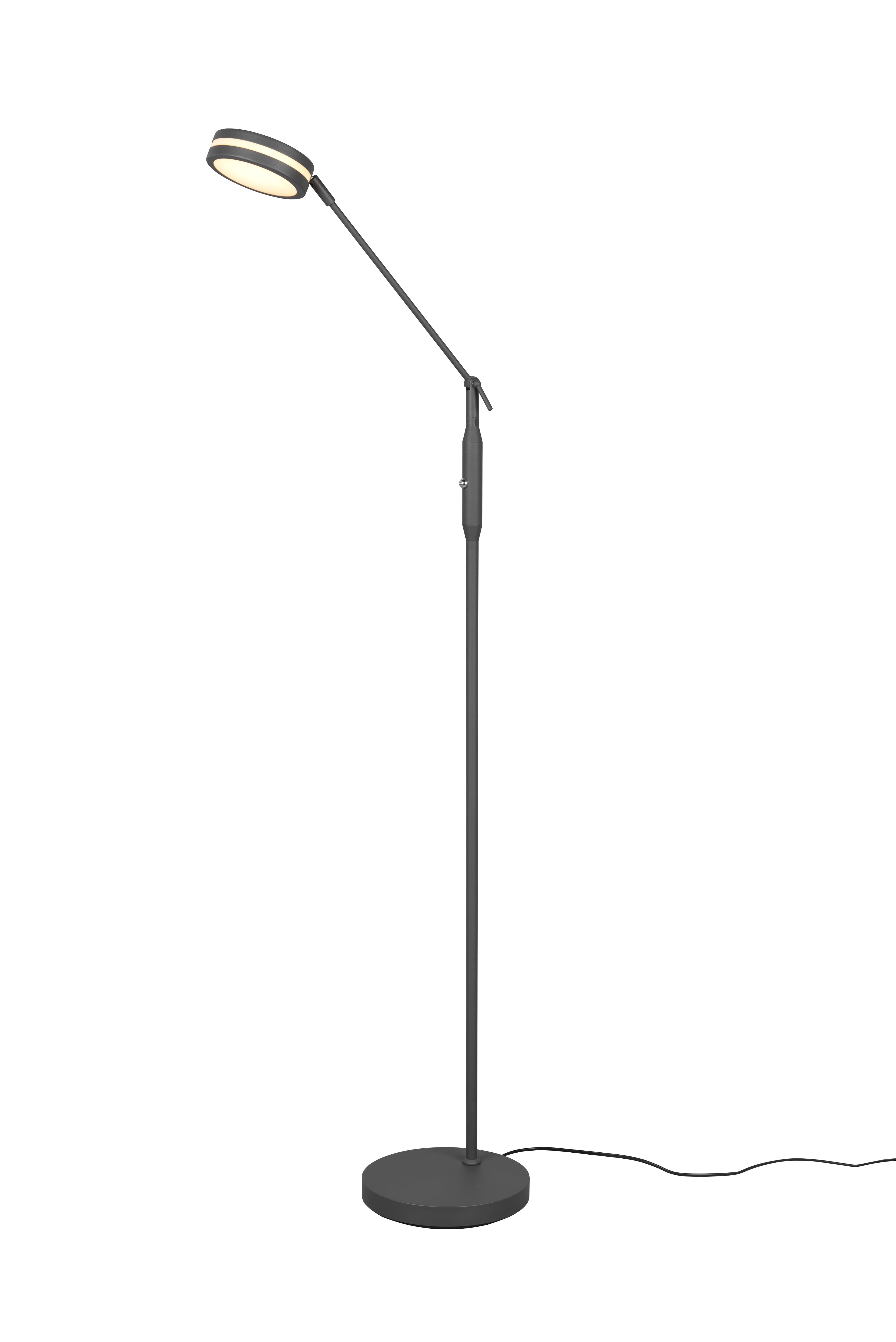 Lampada da terra LED Rouen antracite