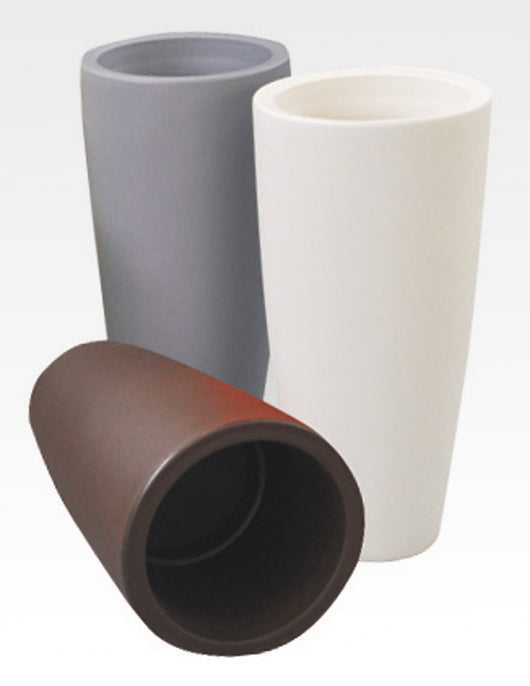 VASO HOME TONDO CM.40X90H GHIACCIO 