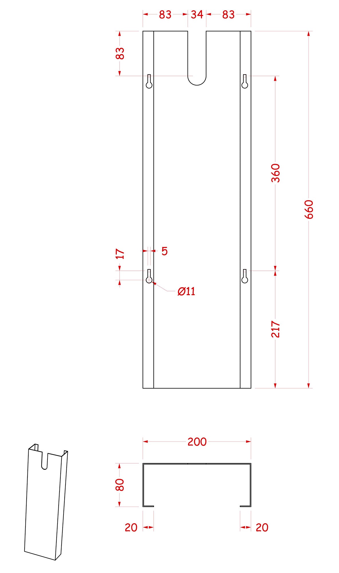 Carter di Copertura per Lavandino da Giardino Belfer 42/PRL/C Ruggine