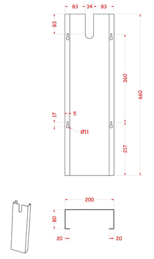 Carter di Copertura per Lavandino da Giardino Belfer 42/PRL/C Tortora