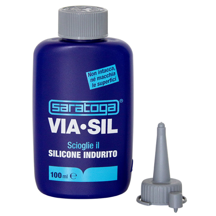 VIASIL RIMUOVI SCIOGLI ELIMINA SILICONE INDURITO 100ml SARATOGA 85172001