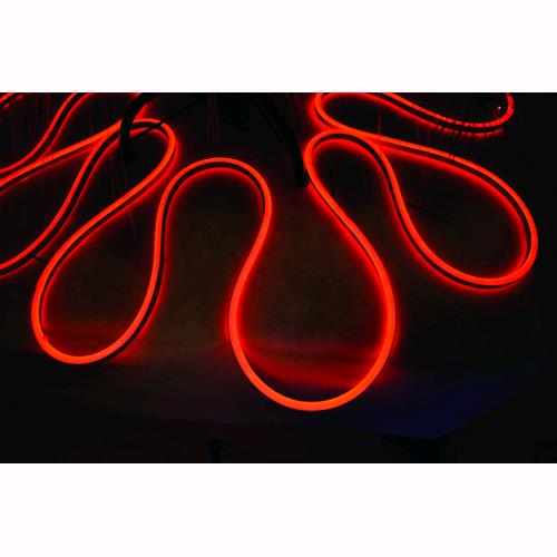 PREQU Tubo Striscia Neon Flessibile 1200 LED Colore Rosso 10 mt Luci Natale IP44 - I0591
