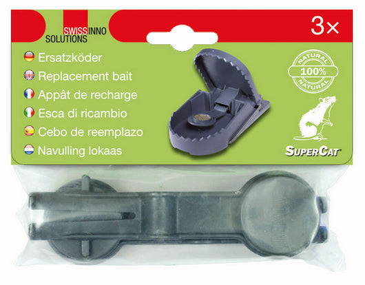 5blister esca ricambio"supercat"xtrappole grandi pz.3 43453