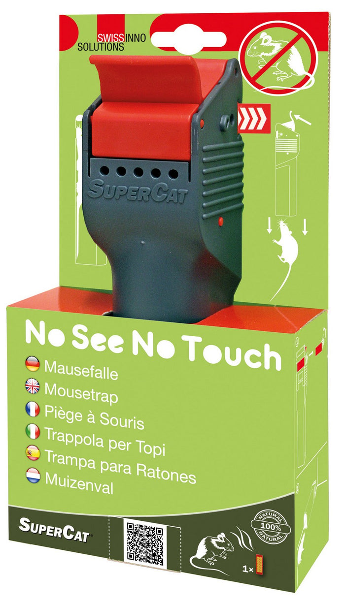 6blister trappola per topi a galleria supercat 43479