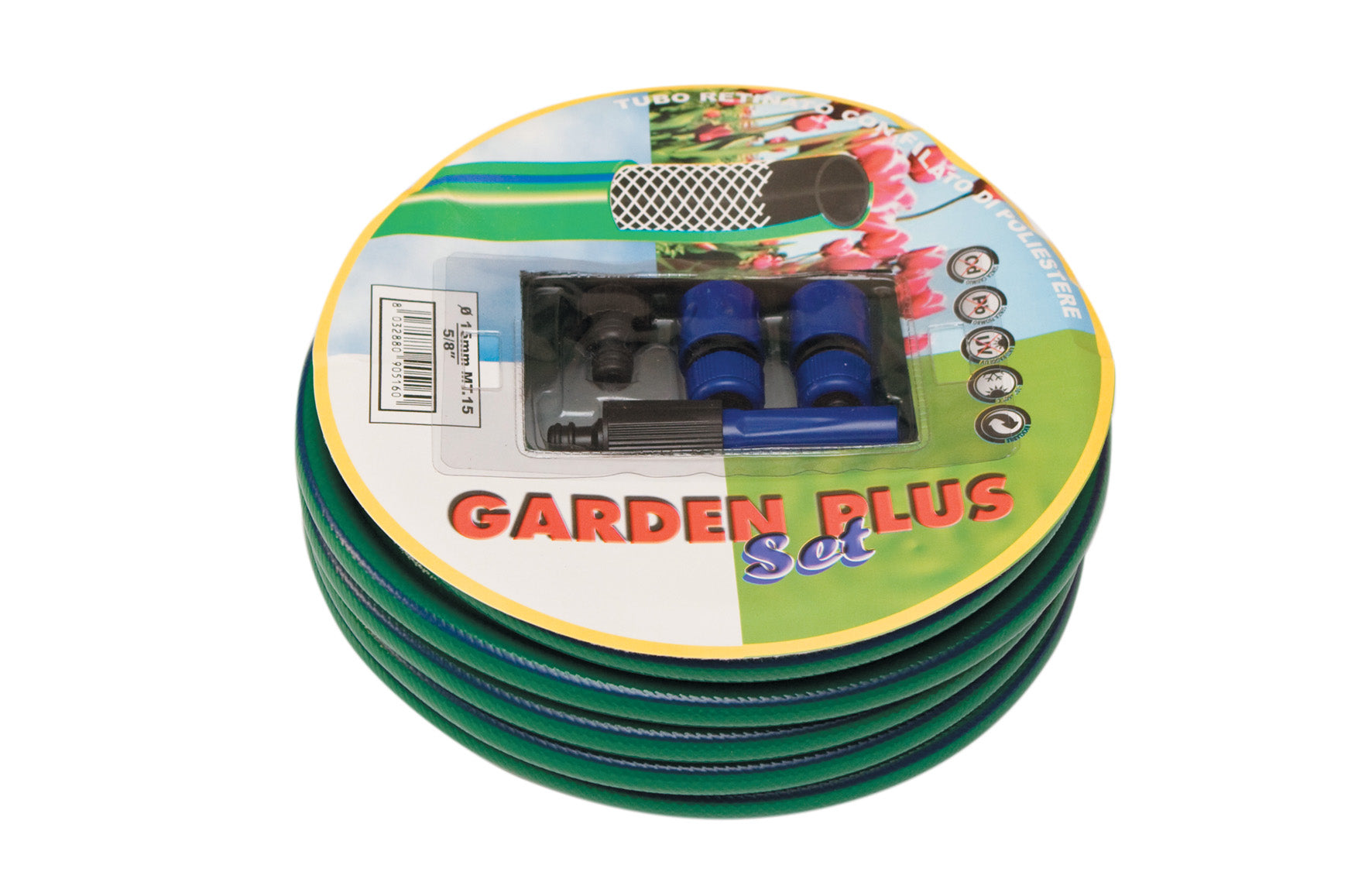 SET ATTREZZATO GARDEN PLUS MT.15  CF 1 