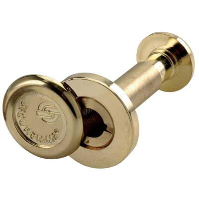 Spioncino grandangolo porte securemme finitura ottone lucido f.mm 16 l.mm 40/70 (3 pezzi) Securemme 