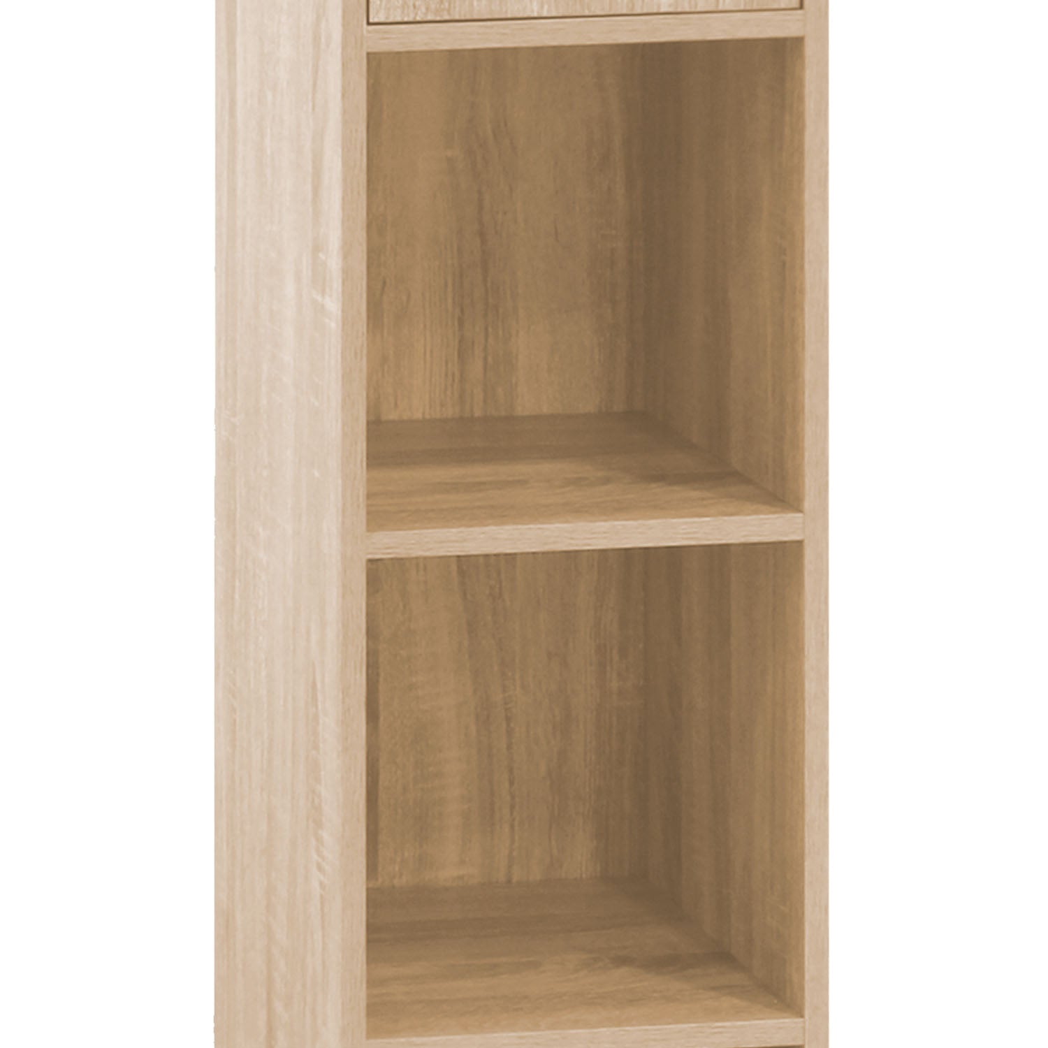 Miracle - libreria modulare in legno con 2 vani e 2 ante