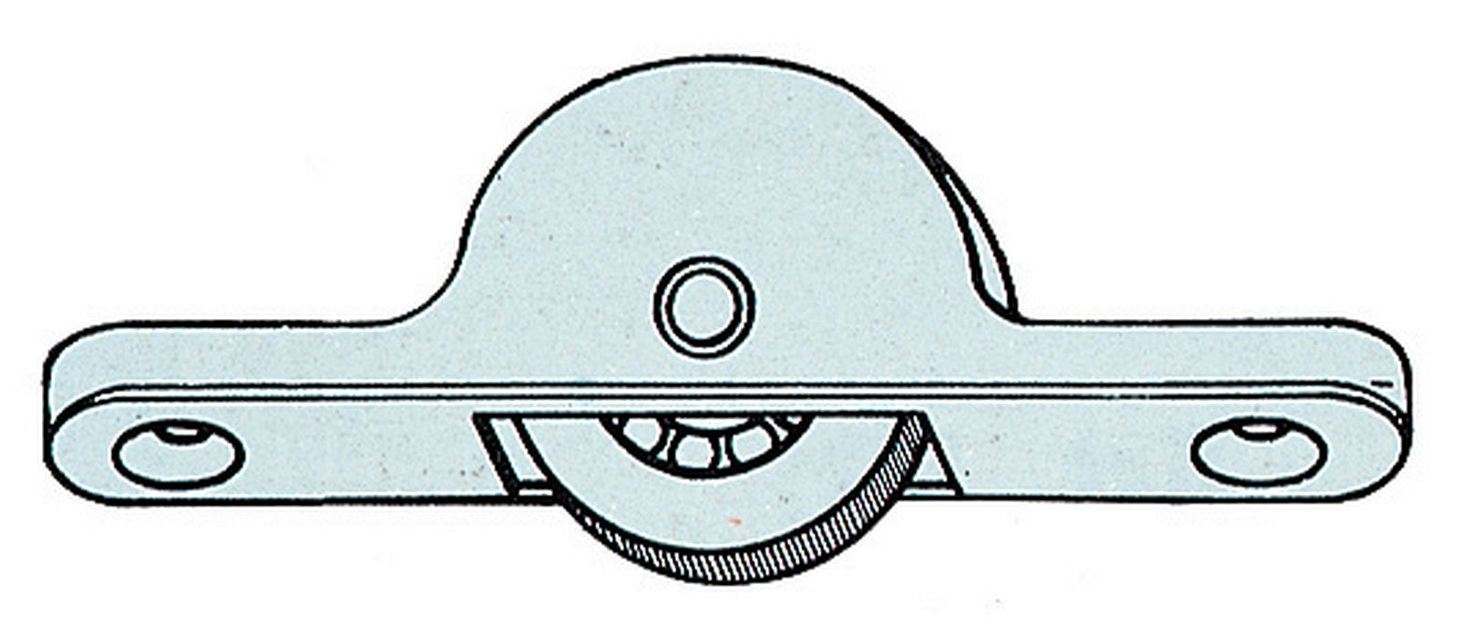 50pz omge carrello cementato d. 18 mm art.105 4417