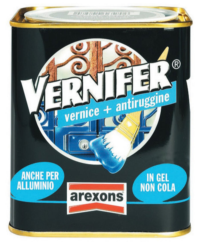 vernice e antiruggine vernifer metallizzato peltro ml 750 colore 4909 44408