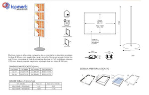 Porta Comunicazioni con A4 orizzontale Multiple