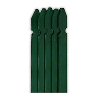 PALO PALETTO a T Altezza 200 cm in Acciaio PLASTICATO VERDE 35X35X3,5 mm Cf. 5 pz