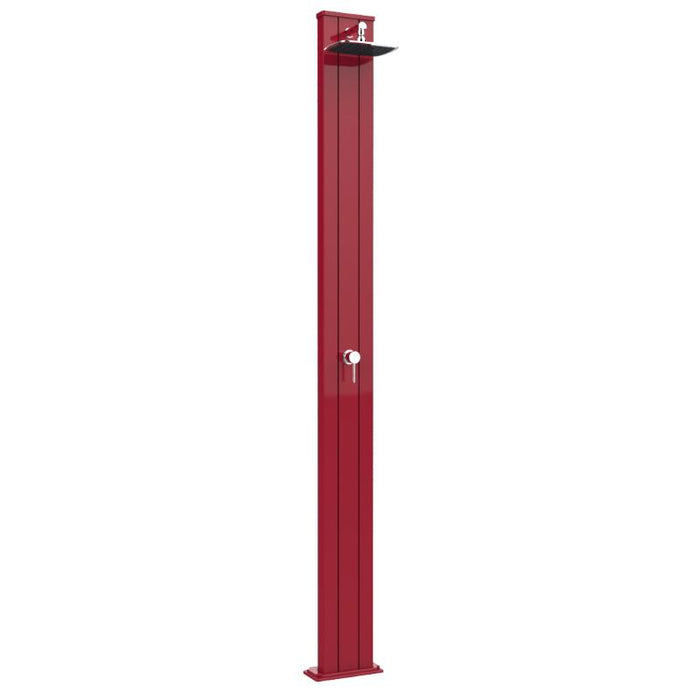 Doccia Solare In Alluminio Spring S 30 Litri Con Miscelatore Colore Rossa Cv-A200/3027