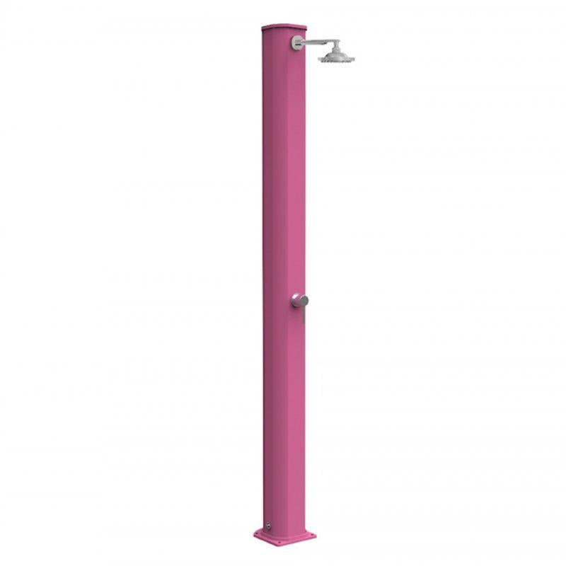 Doccia Solare In Alluminio Big Jolly 25 Litri Con Miscelatore Colore Fuxia Cv-A300/4003