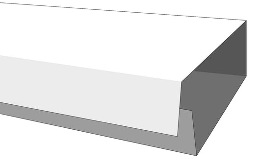 minicanalina adesiva con coperchio frontale 10x10 h.200 45089