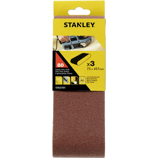 piranha/stanley x33101 3 nastri 75x457 gr.80 45581